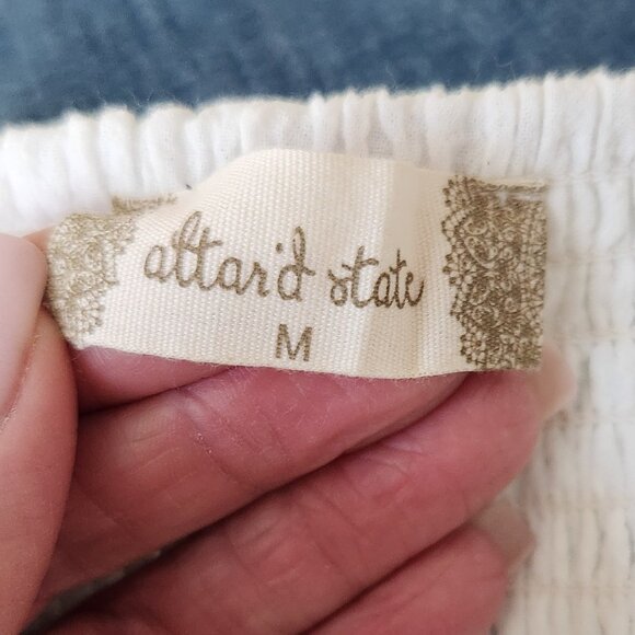 Gauze-like, Tiered Strappy Baby Doll Tank Top | Medium - Picture 8 of 10